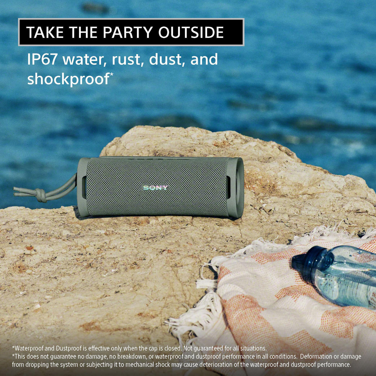 Sony - ULT FIELD 1 Wireless Speaker - Black