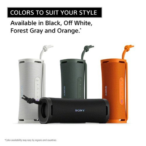 Sony - ULT FIELD 1 Wireless Speaker - Black