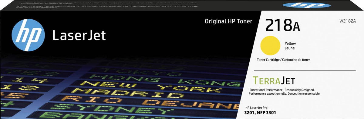 HP - 218A Standard Capacity Toner Cartridge - Yellow