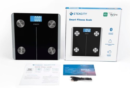 Etekcity - Smart Fitness Scale - Black