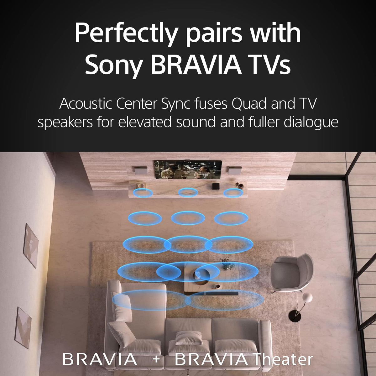 Sony - BRAVIA Theater Quad with 16 total speakers - Gray