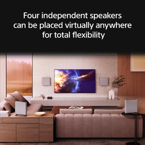 Sony - BRAVIA Theater Quad with 16 total speakers - Gray