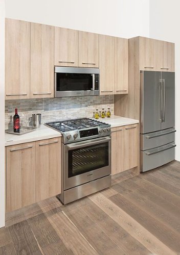 Bosch - Benchmark Series 1.9 Cu. Ft. Convection Over-the-Range Microwave with Sensor Cooking - Stainless Steel