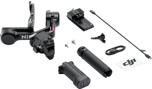 DJI - RS 4 3-Axis Gimbal Stabilizer for Cameras - Black
