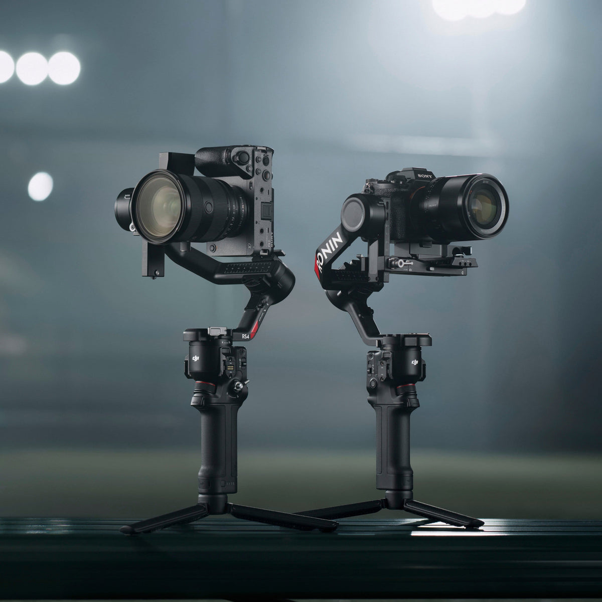 DJI - RS 4 3-Axis Gimbal Stabilizer for Cameras - Black