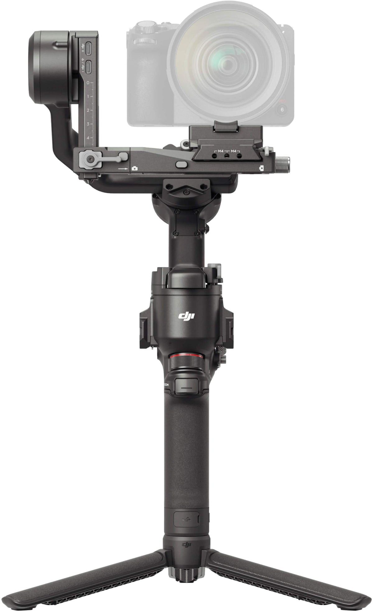 DJI - RS 4 Combo 3-Axis Gimbal Stabilizer for Cameras - Black