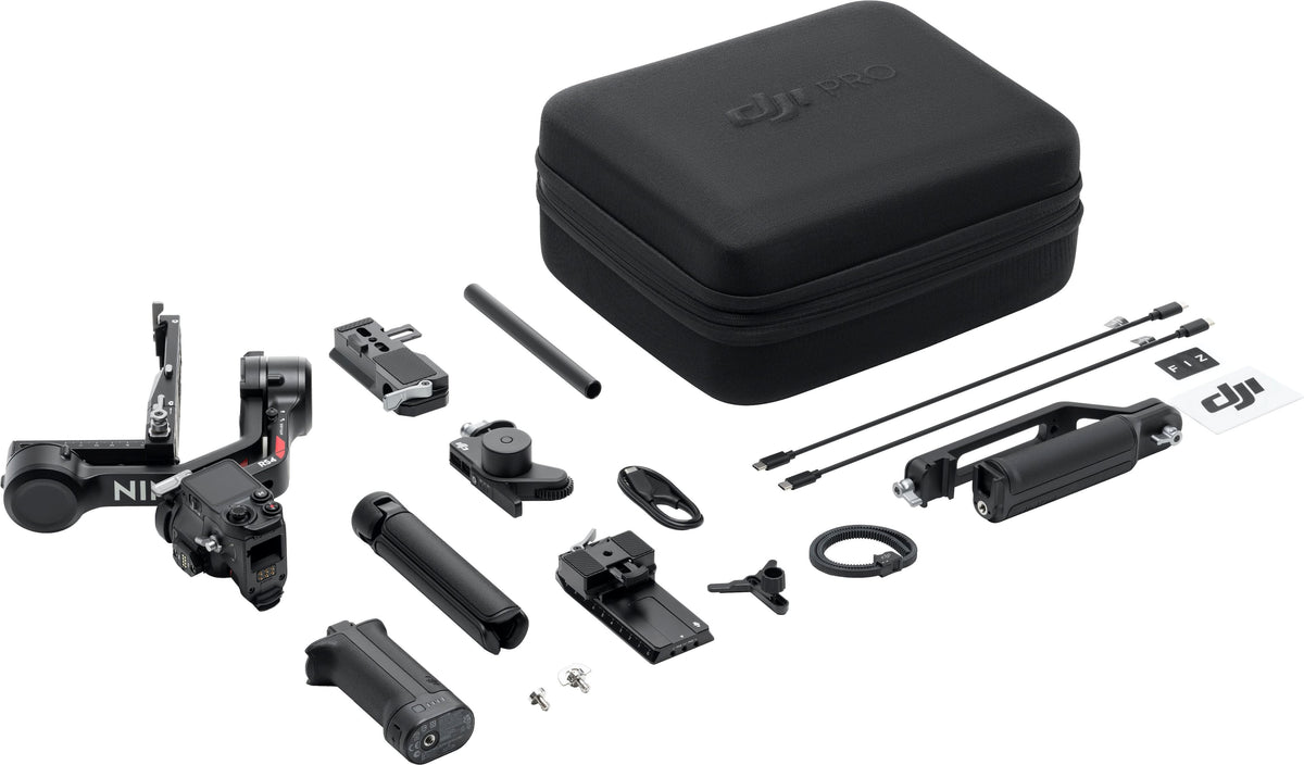 DJI - RS 4 Combo 3-Axis Gimbal Stabilizer for Cameras - Black