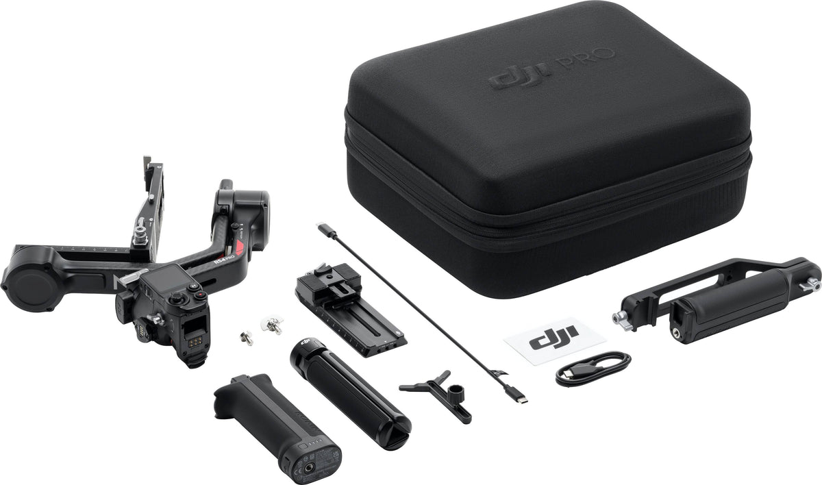 DJI - RS 4 Pro 3-Axis Gimbal Stabilizer for Cameras - Black
