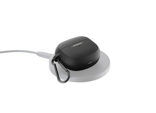 Bose - Wireless Charging Case Cover for Ultra Open Earbuds - Black