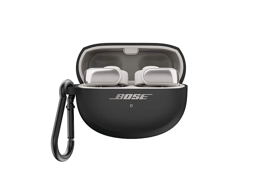 Bose - Silicone Case Cover for Ultra Open Earbuds - Black