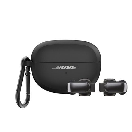 Bose - Silicone Case Cover for Ultra Open Earbuds - Black