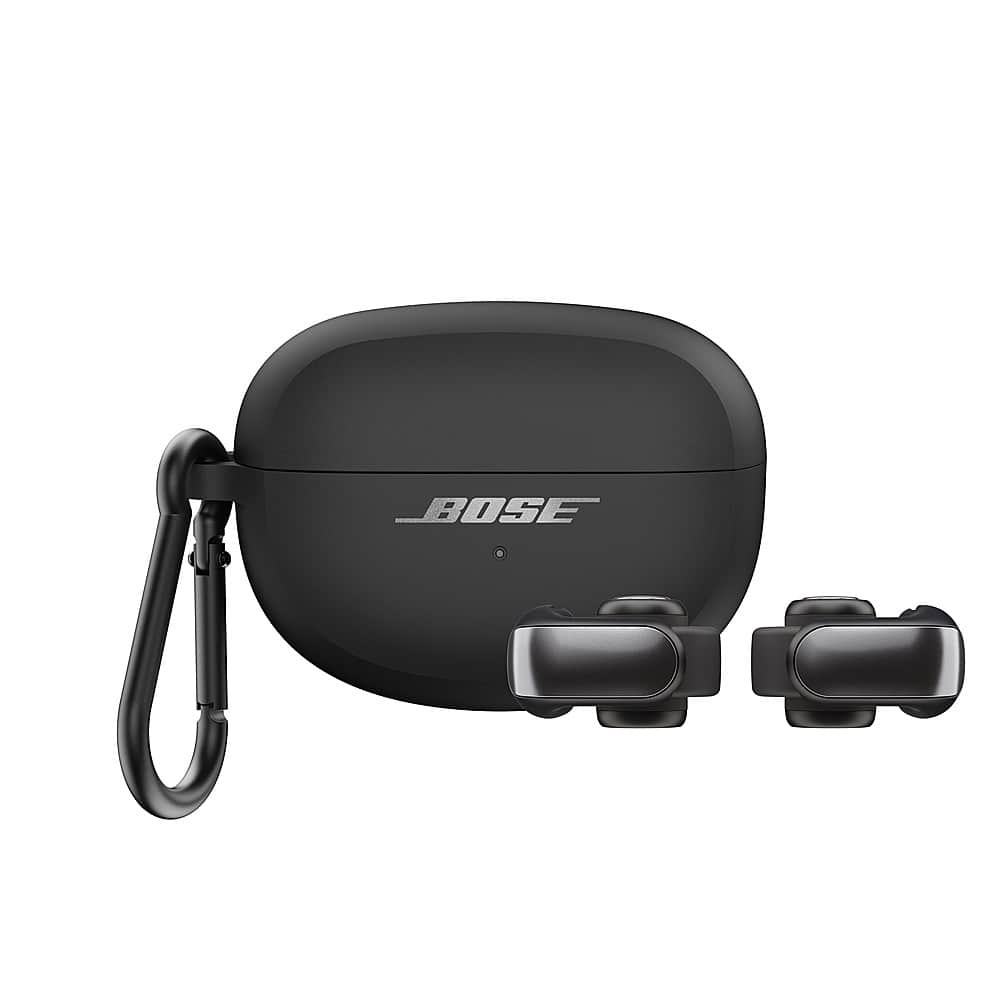 Bose - Silicone Case Cover for Ultra Open Earbuds - Black