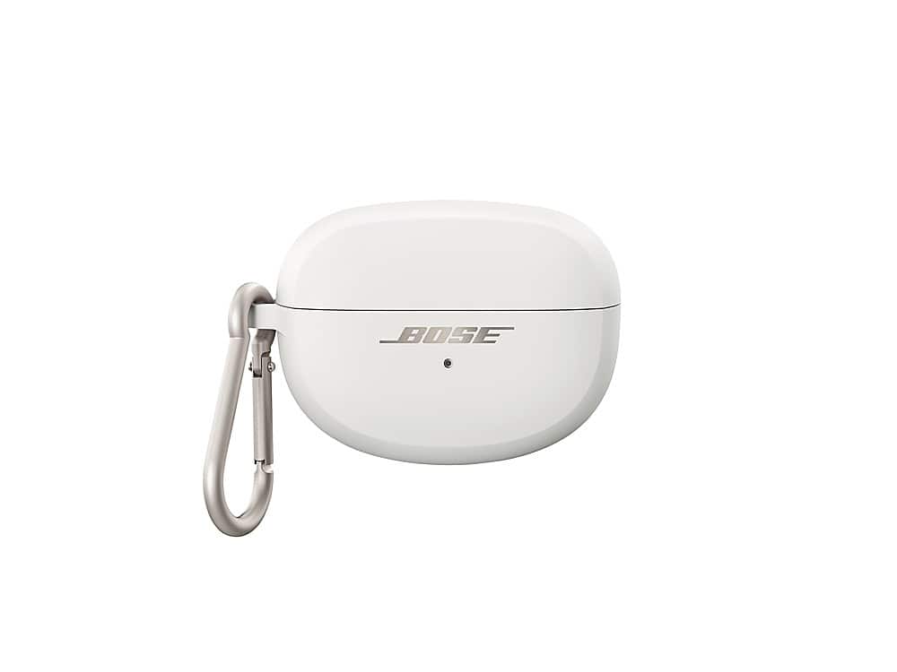 Bose - Silicone Case Cover for Ultra Open Earbuds - White Smoke