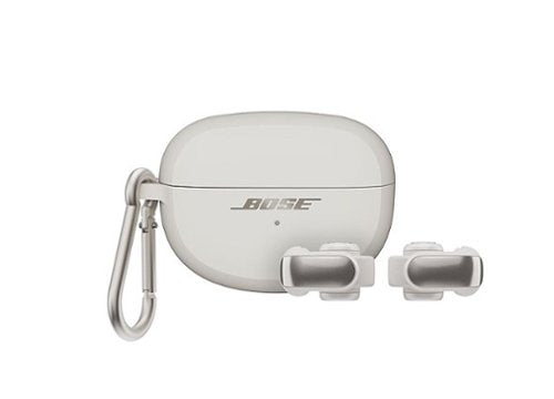 Bose - Silicone Case Cover for Ultra Open Earbuds - White Smoke