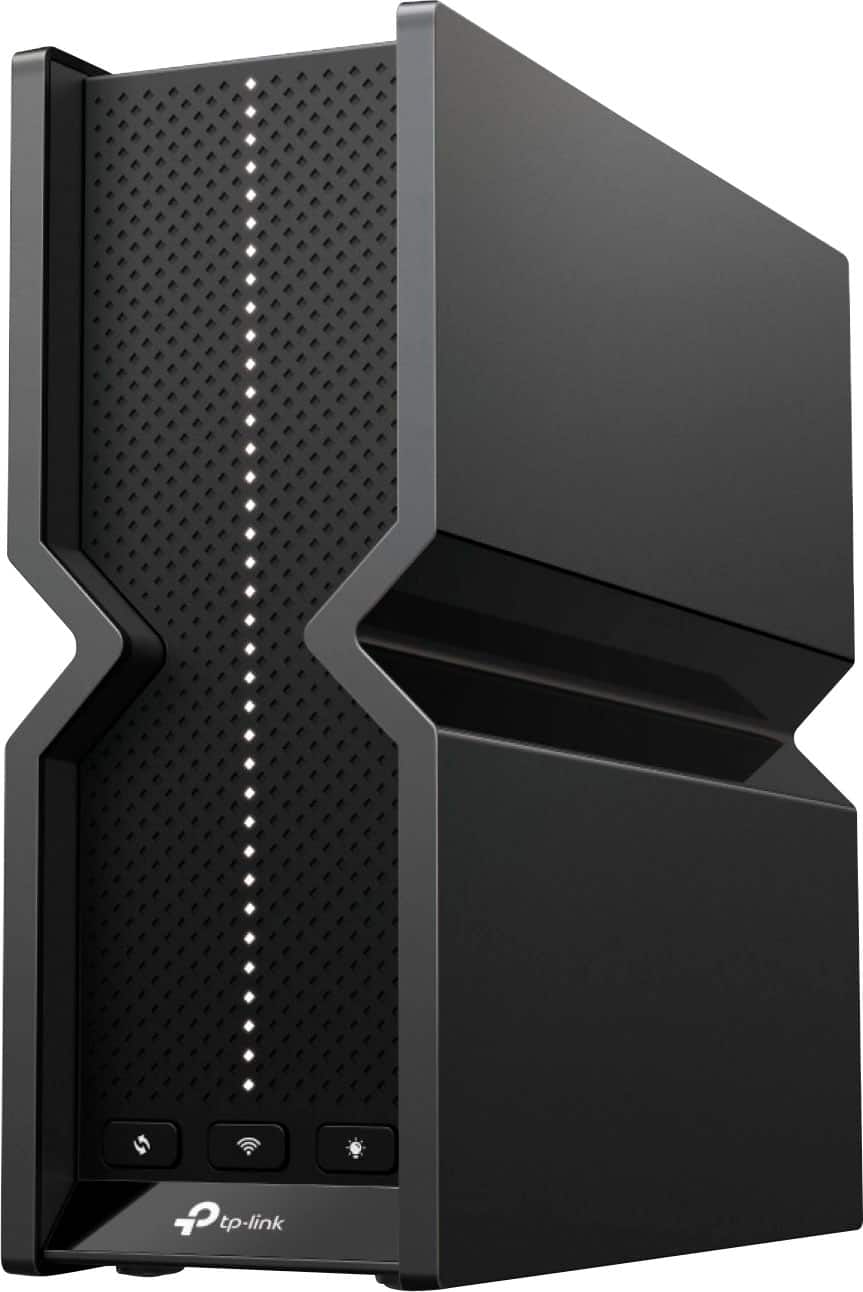 TP-Link - BE15000 Tri-Band Wi-Fi 7 Router - Black