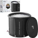 Sharper Image - Ice Bath Portable Cold Plunge, Revitalizing Ice Therapy, Workout Recovery - Black