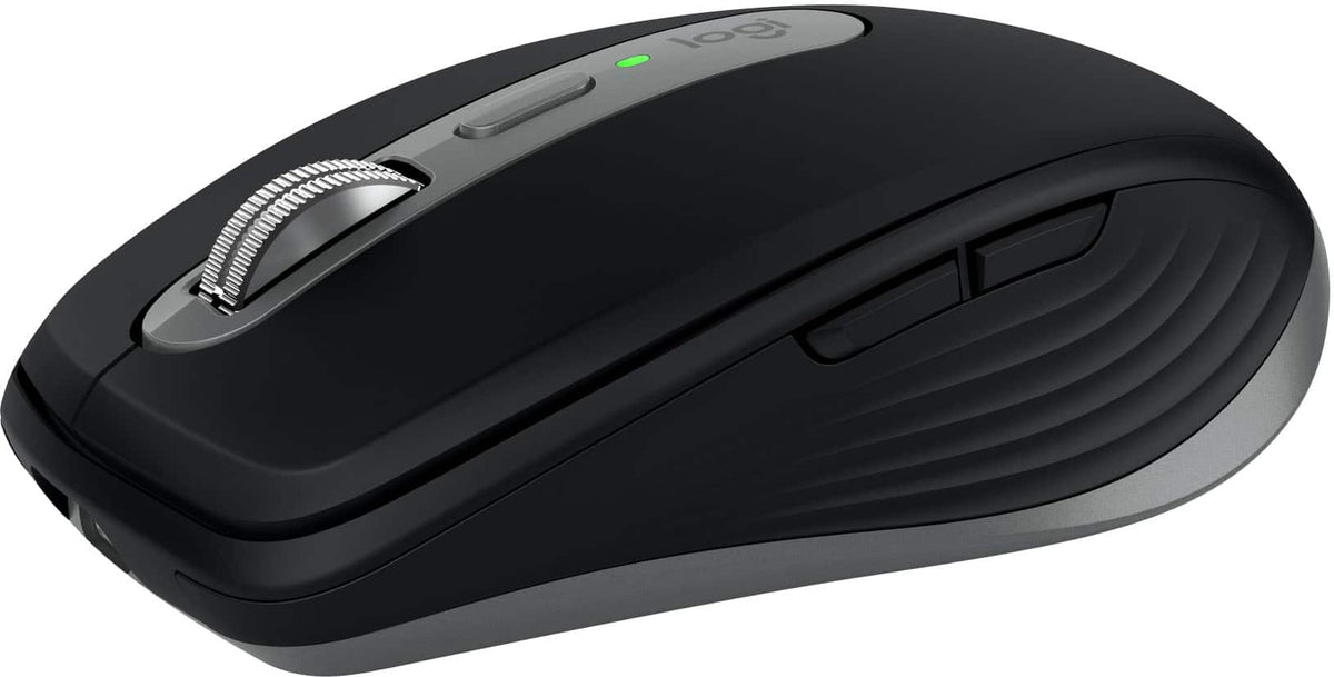 Logitech - MX Anywhere 3S for Mac Wireless Bluetooth Optical Fast Scrolling Mouse with Programmable Buttons - Wireless - Space Gray