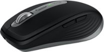 Logitech - MX Anywhere 3S for Mac Wireless Bluetooth Optical Fast Scrolling Mouse with Programmable Buttons - Wireless - Space Gray