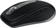 Logitech - MX Anywhere 3S for Mac Wireless Bluetooth Optical Fast Scrolling Mouse with Programmable Buttons - Wireless - Space Gray