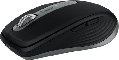 Logitech - MX Anywhere 3S for Mac Wireless Bluetooth Optical Fast Scrolling Mouse with Programmable Buttons - Wireless - Space Gray