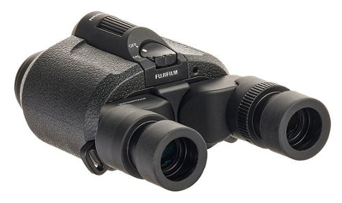 Fujinon - Techno-Stabi TS12x28WP Compact Binoculars with Electronic Stabilization - Black