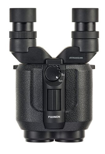 Fujinon - Techno-Stabi TS12x28WP Compact Binoculars with Electronic Stabilization - Black