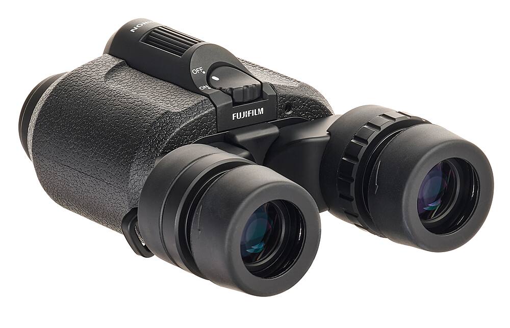 Fujinon - Techno-Stabi TS16x28WP Compact Binoculars with Electronic Stabilization - Black