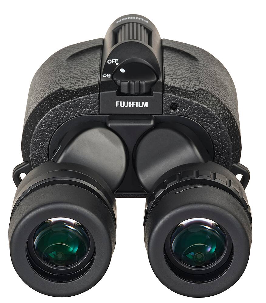 Fujinon - Techno-Stabi TS16x28WP Compact Binoculars with Electronic Stabilization - Black