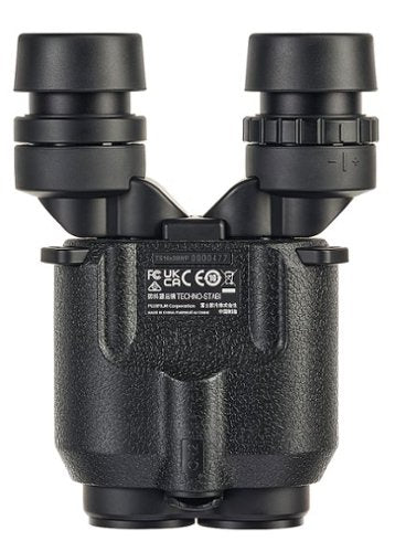 Fujinon - Techno-Stabi TS16x28WP Compact Binoculars with Electronic Stabilization - Black