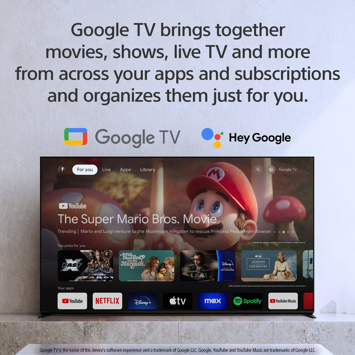 Sony - 65" Class BRAVIA 9 Mini LED QLED 4K UHD Smart Google TV (2024)