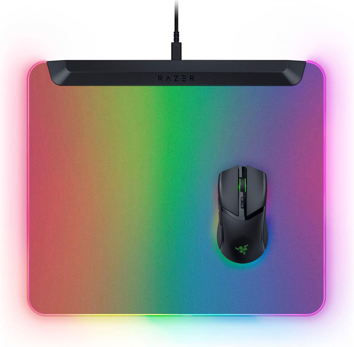 Razer - Firefly V2 Pro Gaming Mouse Pad with Chroma RGB Lighting - Black