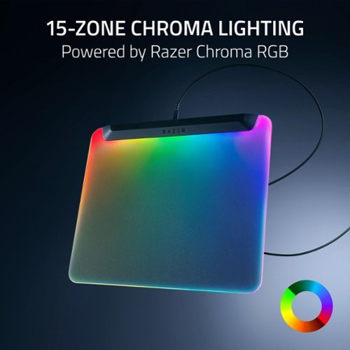 Razer - Firefly V2 Pro Gaming Mouse Pad with Chroma RGB Lighting - Black