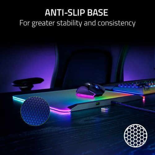 Razer - Firefly V2 Pro Gaming Mouse Pad with Chroma RGB Lighting - Black