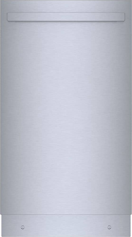 Bosch - 800 Series 18" ADA Top Control Smart Built-In Stainless Steel Tub Dishwasher with 3rd Rack, 44 dBA - Stainless Steel