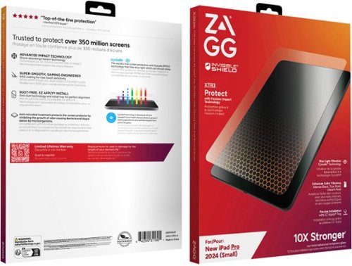 ZAGG - Glass XTR3 Apple iPad Pro 11" (M4) - Clear