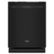Whirlpool - 24 inch Top Control Built-In Stainless Steel Tub Dishwasher with 3rd Rack, Flush Installation, 44 dBA - Black