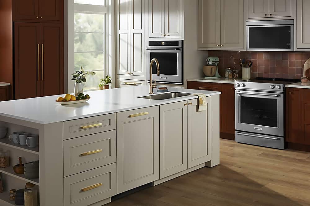 KitchenAid - 24 inch Top Control Built-In Stainless Steel Tub Dishwasher with 3rd Rack and 39 dBA - Custom Panel Ready