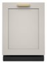 KitchenAid - 24 inch Top Control Built-In Stainless Steel Tub Dishwasher with Panel-Ready Design and 44 dBA - Custom Panel Ready
