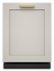 KitchenAid - 24 inch Top Control Built-In Stainless Steel Tub Dishwasher with Panel-Ready Design and 44 dBA - Custom Panel Ready
