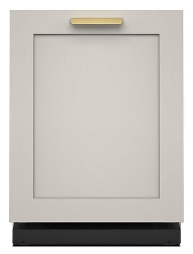 KitchenAid - 24 inch Top Control Built-In Stainless Steel Tub Dishwasher with Panel-Ready Design and 44 dBA - Custom Panel Ready