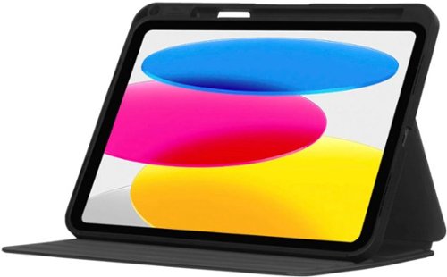 Targus - Click-In Rotating Case for iPad 11"(A16) and iPad 10.9"(10th gen.) - Black