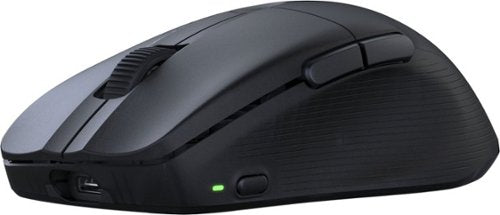 Turtle Beach - Pure Air Ultra-Light Wireless Ergonomic RGB Gaming Mouse with 26K DPI Optical Sensor & 125 hour Battery - Wireless - Black