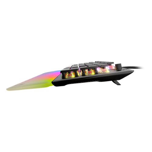 Turtle Beach - Vulcan II Max Full-size Wired Mechanical TITAN Switch Gaming Keyboard with RGB lighting and palm rest for PC - Black