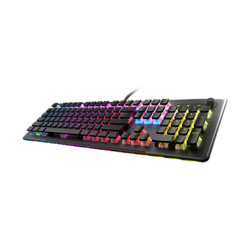 Turtle Beach - Vulcan II Max Full-size Wired Mechanical TITAN Switch Gaming Keyboard with RGB lighting and palm rest for PC - Black