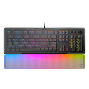 Turtle Beach - Vulcan II Max Full-size Wired Mechanical TITAN Switch Gaming Keyboard with RGB lighting and palm rest for PC - Black