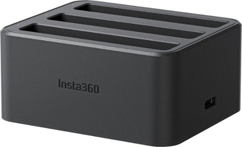 Insta360 - X4 Fast Charge Hub Battery Charger - Black