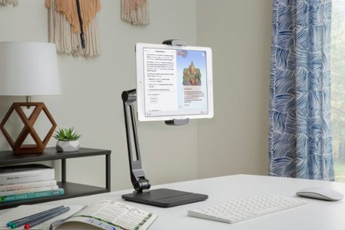 Twelve South - HoverBar Duo with Quickswitch Tab for Apple iPad or iPhone - Black