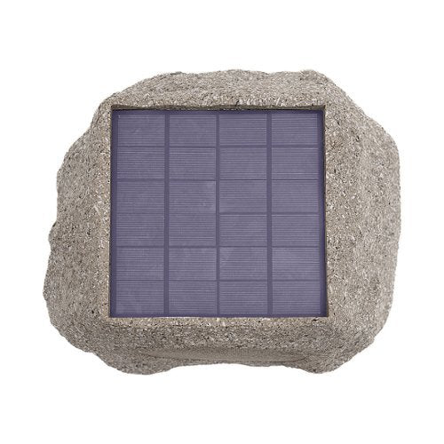 Victrola - Outdoor Wireless Bluetooth Solar Rock Speaker Connect (Each) - Stone