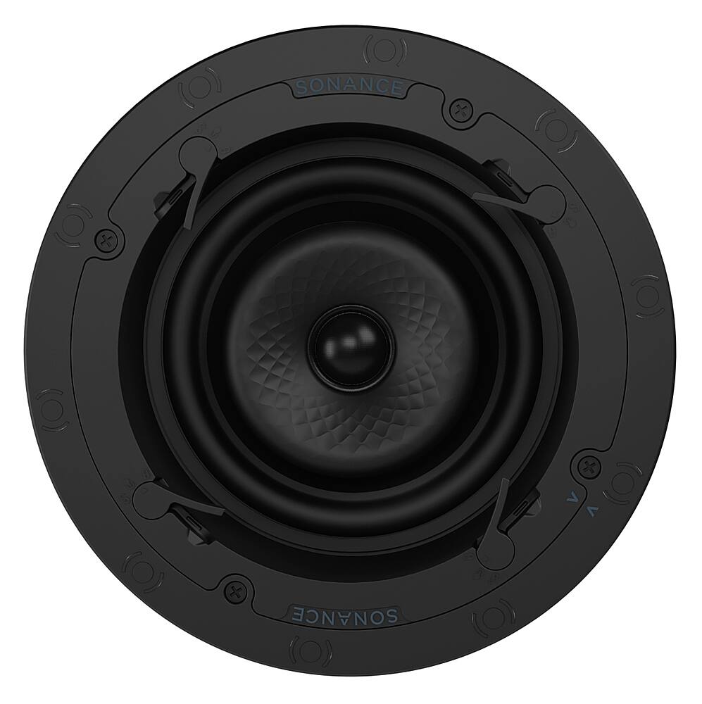 Sonance - VX62R SINGLE SPEAKER - Visual Experience Series 6.5" 2-Way In Ceiling Speaker (Each) - Paintable White