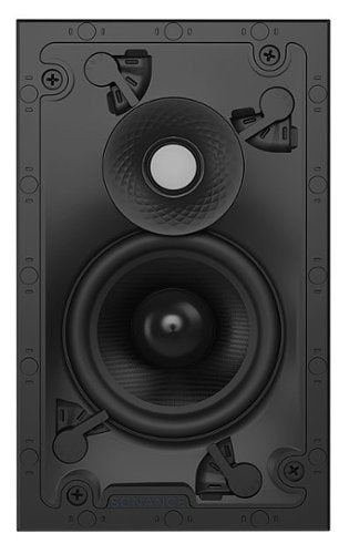 Sonance - VX46 RECTANGLE SINGLE SPEAKER - Visual Experience Series 4" 2-Way In Ceiling Speaker (Each) - Paintable White